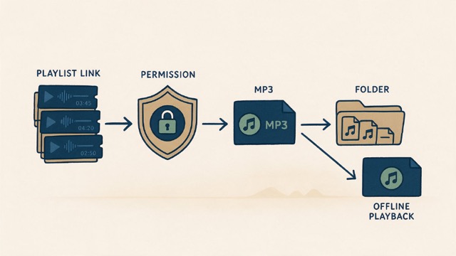 How to Convert a YouTube Playlist to MP3 Legally