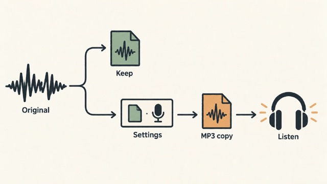 How to Convert Audio Format to MP3 in Your Browser